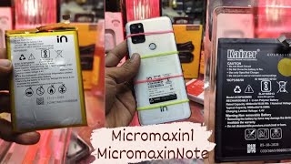 Micromax In 11bNote 1 Battery ReplacementHow to Replace Micromax in Battery [upl. by Akenal543]