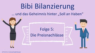 S1  E5  Preisnachlässe Buchen von Rabatten Kundenbonus Skonto einfach erklärt mit Beispielen [upl. by Sucul]