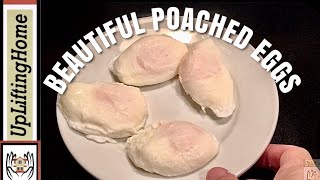 HOW TO MAKE POACHED EGGS  UpLiftingHome [upl. by Munro]