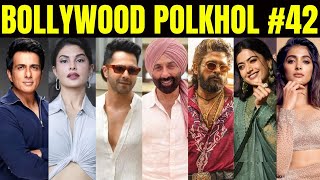 Bollywood Polkhol 42  KRK krkreview polkhol fatehTeaser babyjohntrailer jaat pushpa2 allu [upl. by Atterrol]