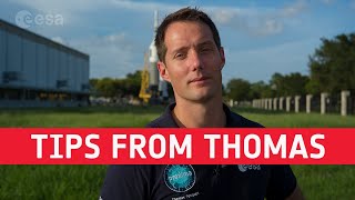 Astronaut selection tips from Thomas [upl. by Lemaj]