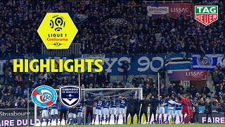 RC Strasbourg Alsace  Girondins de Bordeaux  10   Highlights  RCSA  GdB  201819 [upl. by Pappas]