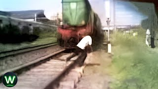 Tragic Shocking Trains Crashing Moments Filmed Seconds Before Disaster Thatll Give You Nightmares [upl. by Isabelle]