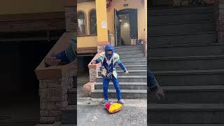 Can You Get A Gift If You Crush A Balloon Xiao Wu Is Too Miserable funnyfunnyvideo shorts [upl. by Nimsaj]