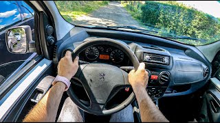 2010 Peugeot Bipper 13 75HP 0100 POV Test Drive 836 Joe Black [upl. by Marolda108]