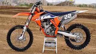 Whats NEW On The 2022 KTM 250 SXF [upl. by Ilka]