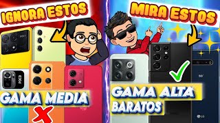 NO COMPRES UN GAMA MEDIA MEJOR UNO DE ESTOS GAMA ALTA BARATOS ✅ 2024 🚀📱 [upl. by Lombardy862]