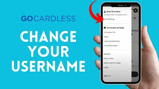 How to Change Username on GoCardless Account Edit Username on GoCardless Account on Android 2024 [upl. by Eirrak]