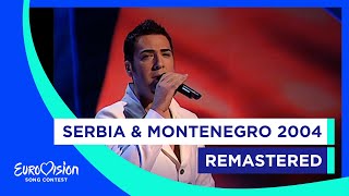 Remastered 📼 Željko Joksimović  Lane Moje  Serbia amp Montenegro  Eurovision 2004 [upl. by Irmgard848]