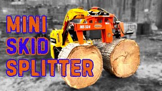 464 Split HUGE Firewood Logs with EASE [upl. by Ahcila]