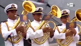 BANDA DE LA MARINA DE GUERRA DEL PERUTEMAMIX PASTORITA HUARACINA 2019 [upl. by Zweig]