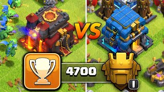 TH10 Attacks TH12 While Trophy Pushing  Clash of Clans [upl. by Anayt]