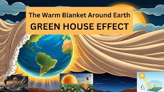 The Warm Blanket Around Earth Green House Effect learnwithfun biology greenhouseefect [upl. by Stringer]