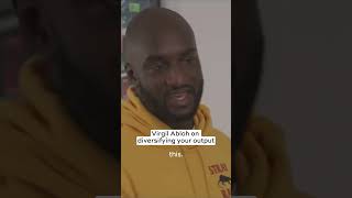 Virgil Abloh on diversification [upl. by Flodnar]