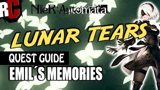 NieR Automata  quotLUNAR TEARquot Trophy Guide  Emils Memories Quest Walkthrough [upl. by Hampton]