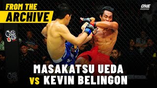 Masakatsu Ueda vs Kevin Belingon  ONE Championship Full Fight  May 2013 [upl. by Neyr856]