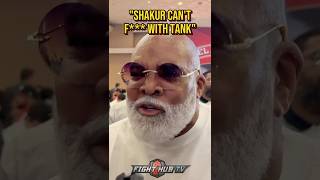 Leonard Ellerbe keeps it REAL on Tank vs Shakur [upl. by Odnala]