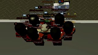 What an RGG patrol looks like  Sandhurst Military Academy Roblox [upl. by Nileak]