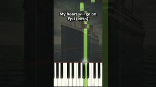 My heart will go on Ep1 myheartwillgoon pianolessons pianotutorial [upl. by Sunda788]