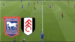 Ipswich Town 11 Fulham FC Highlights  Premier League 20242025 [upl. by Esialb]