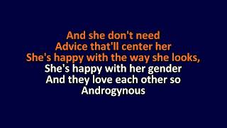 The Replacements  Androgynous  Karaoke Instrumental Lyrics  ObsKure [upl. by Leatri]