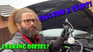 Ford Focus TDCi losing power burning smell inside the cabin  easy fix  PSA Engine [upl. by Caswell]