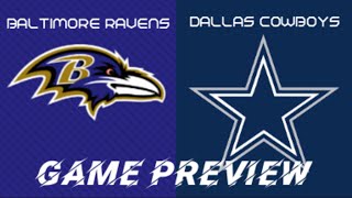 Ravens vs Cowboys Two Teams Looking To Redeem Themselves Season Defining Game RavensFlock [upl. by Aerdnaz652]