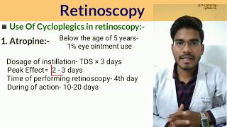 Retinoscopy Part 2  Objective Refraction  MKSharma Ophthalmic Education Ophthalmology [upl. by Clyte]