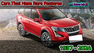 Cars That Have Rare Features 19372024 motorcarindia mahindraxuv500 mahindrathar e20 safari [upl. by Shaeffer]