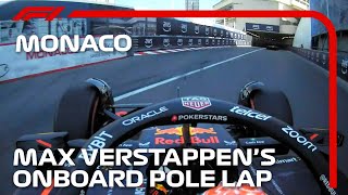 Max Verstappens Incredible Pole Lap  2023 Monaco Grand Prix  Pirelli [upl. by Rasecoiluj406]