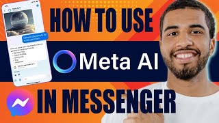 How to Use Meta AI in Messenger  Facebook Chatbot 2024 [upl. by Themis]