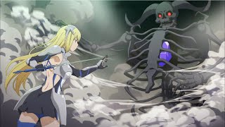 DanMachi Familia Myth  Infinite Combate  Anger Dungeon  Aiz Gameplay [upl. by Lletram]