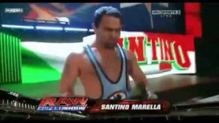 Santino Marella Returns At WWE Raw 10311 [upl. by Zeitler831]