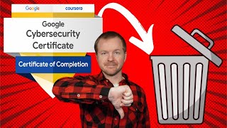 ONLY UNSPONSORED Review of the Google Cybersecurity Certificate From Coursera [upl. by Cedell]