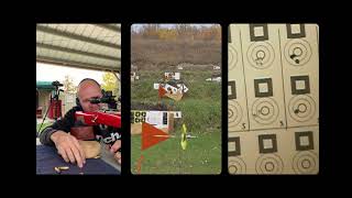 Selkirk Benchrest 100m 5 Shot Group 3 Camera View [upl. by Mich]