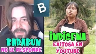 BADABUN SE ESCONDE DE DROSSINDIGENA LA ROMPE EN YOUTUBE [upl. by Palma]