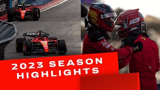 Scuderia Ferrari  2023 Season Highlights [upl. by Animehliw]