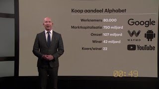 Pitch Met Alphabet koop je technologie in de breedte  BeursInside [upl. by Aihtak]