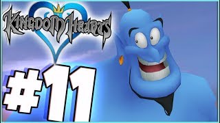 Kingdom Hearts Final Mix Walkthrough Part 11 Genie of the LAMP [upl. by Nevin]