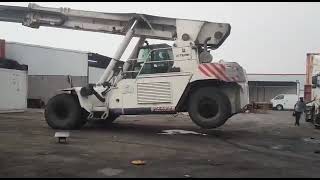 Reach Stacker Operator Hard work [upl. by Ybhsa]