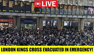 🚨BREAKING  London Kings Cross EVACUATED In EMERGENCY [upl. by Ainoval468]