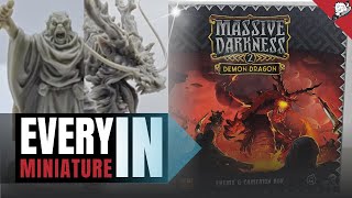 Every Miniature In Massive Darkness 2  Demon Dragon [upl. by Eihcir]