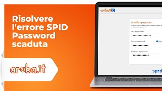 Risolvere lerrore SPID  Password scaduta [upl. by Zulch]