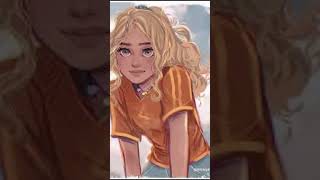 Poseidon son and Athena‘s daughter get together together love bookPercy Jackson [upl. by Oric]