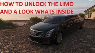 Forza Horizon 4  How To Get Limo amp A Look Inside [upl. by Nnaitak]