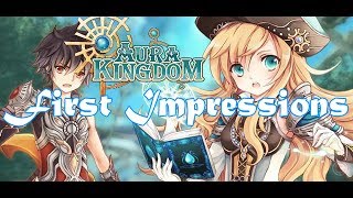 Aura Kingdom  First Impressions with Ripper X MMORPGCOM [upl. by Yaresed789]