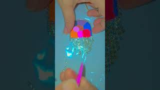 Easy and unique Multi colour Pendant making easypendant shorts ytshorts [upl. by Lynden]