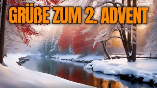 Grüße zum 2 Advent 🎄🕯️ 🎄🕯️ 🎄 kostenlos zum Teilen und Verschicken [upl. by Flory]