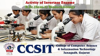 BScSem3 Biotehnology Practical 7  Activity of Invertase Enzyme [upl. by Kendrah]