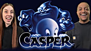 CASPER1995  MOVIE REACTION  FIRST TIME WATCHING  CHRISTINA RICCI  BETTER THAN EXPECTED😱👻😂 [upl. by Susan216]